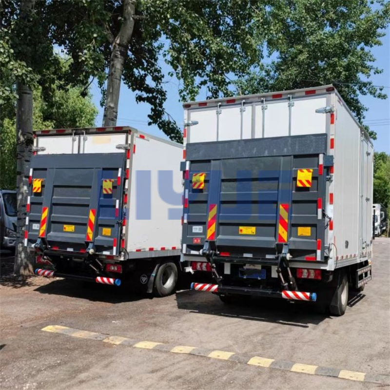 Aluminum 1ton 3ton Hidden Hydraulic Inside Steel Tail Lift Board Tailgate for Heavy Vehicle Truck