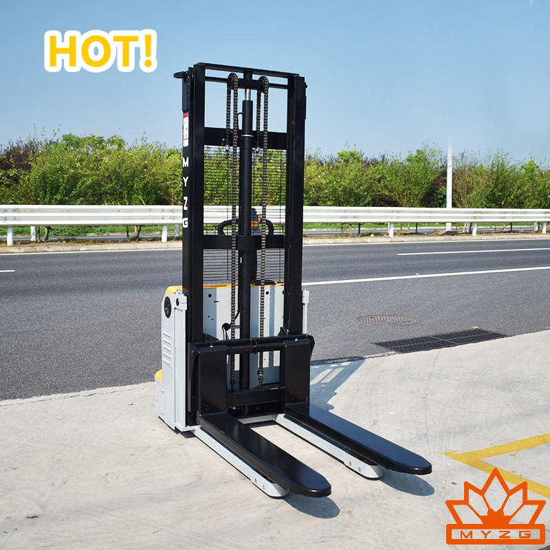 Ergonomic 1500kg Pedestrian Stacker Mingyu 1.5ton 4500mm Height Low Noise Factory Stacker