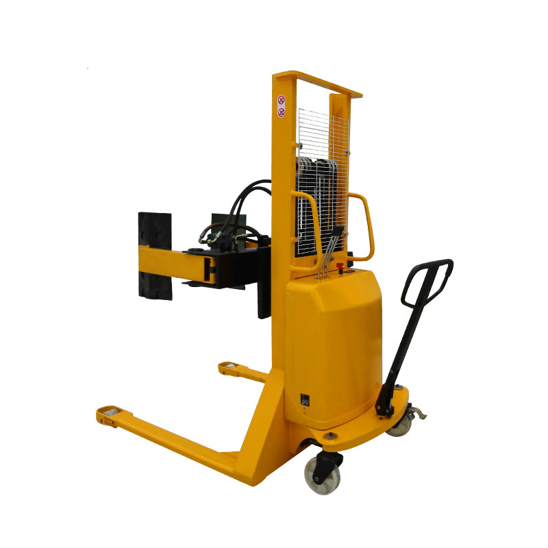 Mini Portable Hydraulic 500kg Semi Electric Stacker for Paper Roll