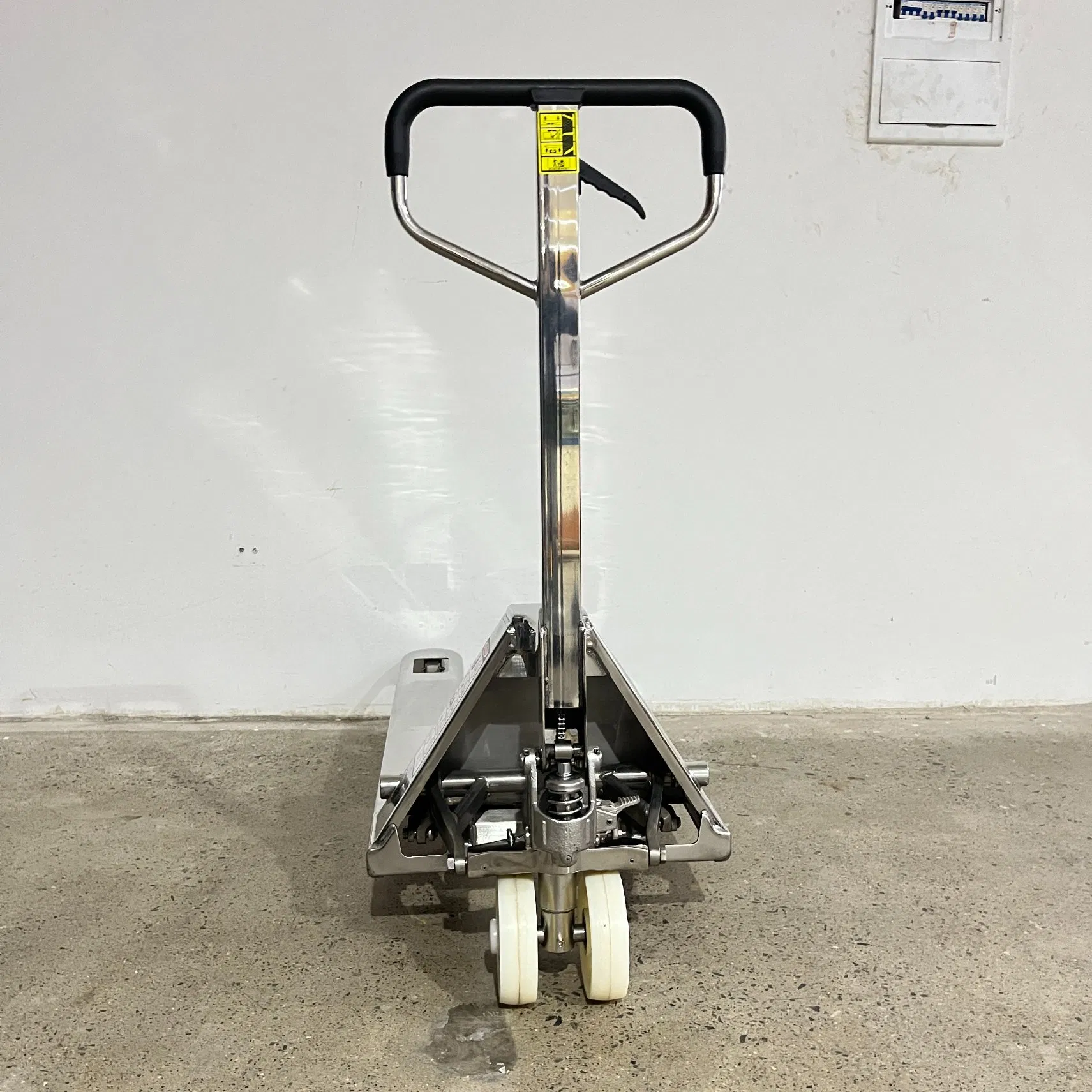 Hot Sale Food-Grade Stainless Steel Pallet Truck with Rust-Resistant Finish