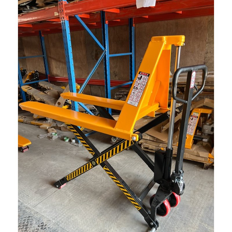 Cheap Price 1000kg 1ton Hydraulic Pallet Jack High Lift Scissor Truck