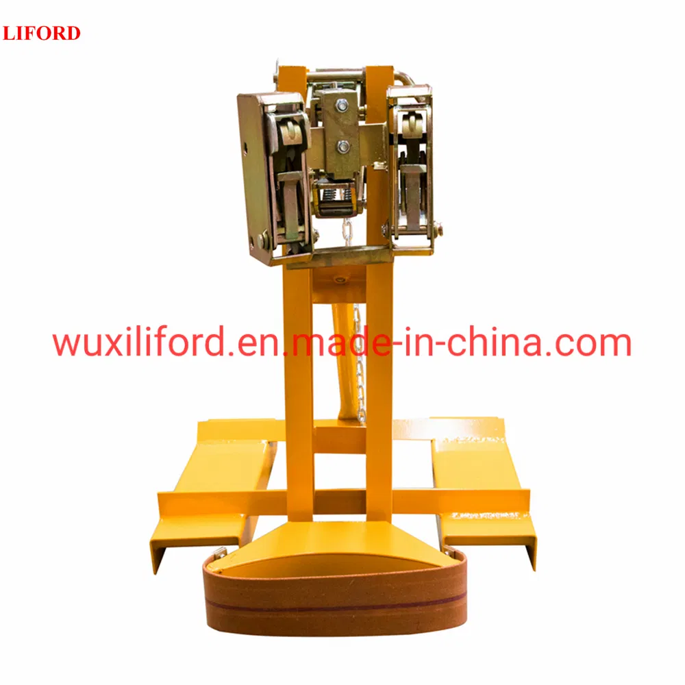 Heavy Duty Dg500A Series Forklift Attachment Drum Grabbers, Drum Handlers