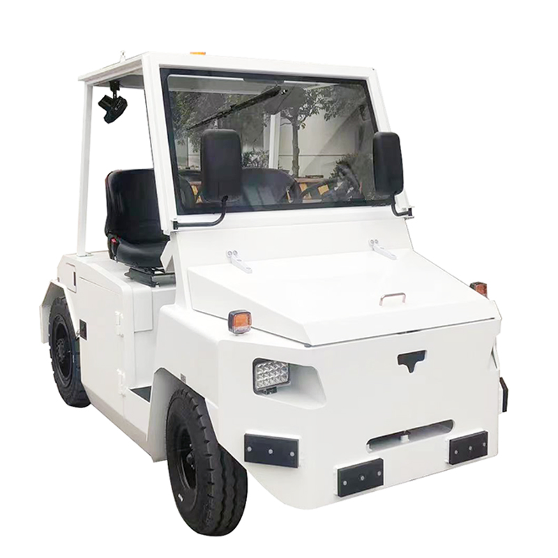 Airport Aircraft Electric Baggage Tow Towing Port Terminal Tractor