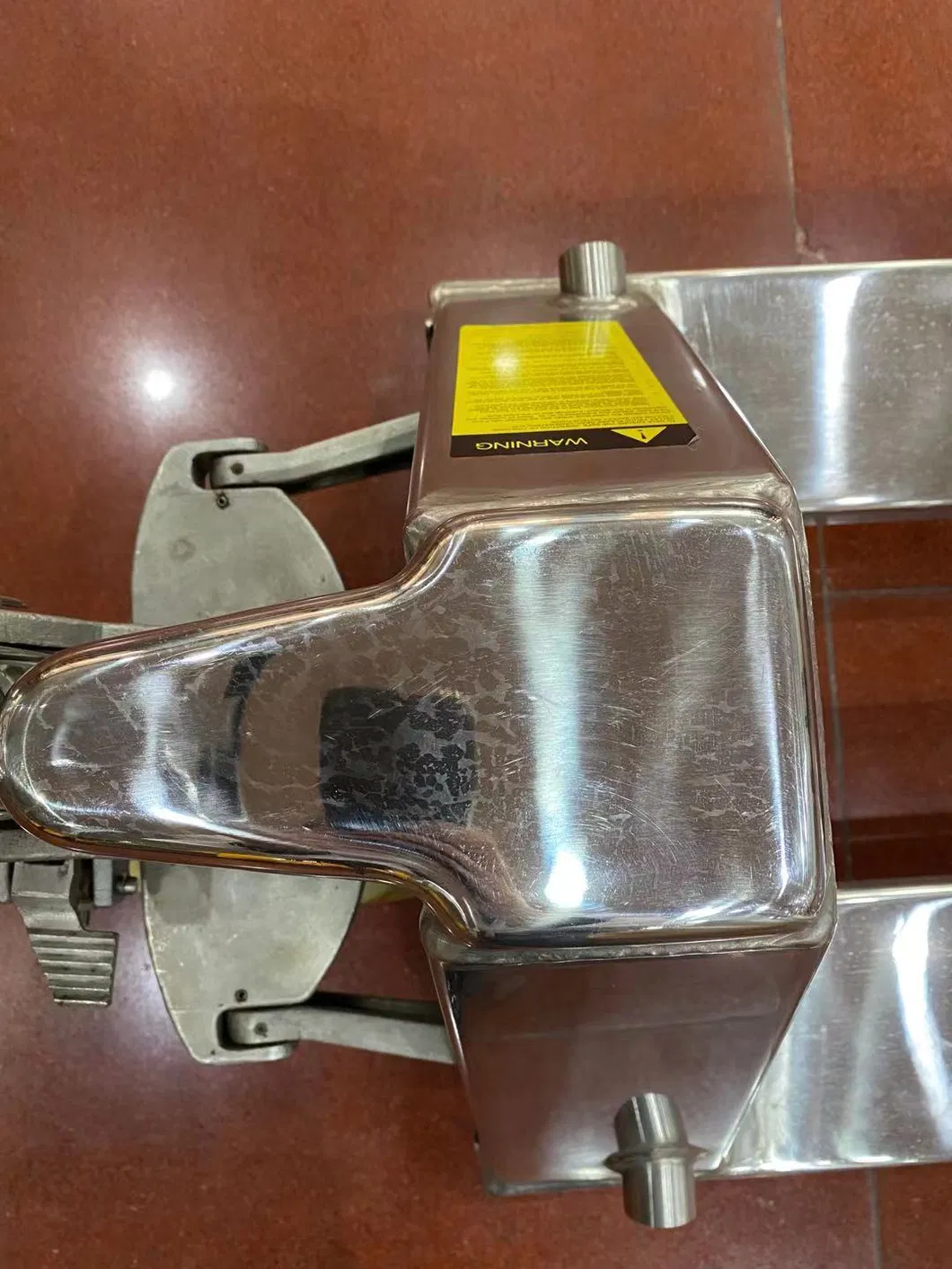 Stainless Steel Pallet Truck Detail 1