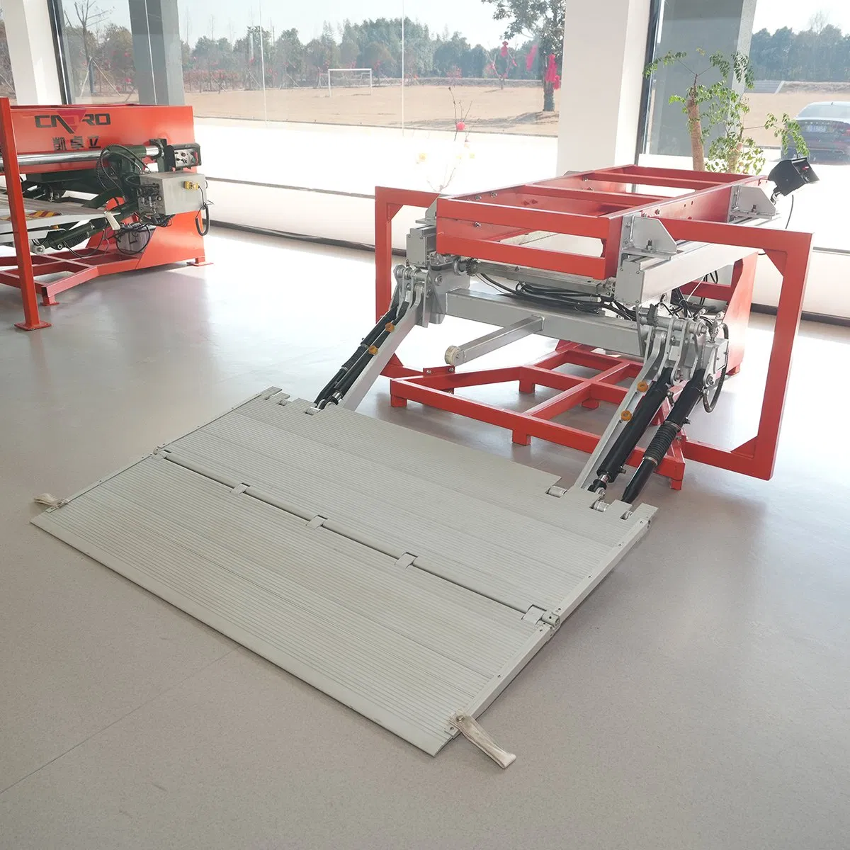 Lightweight Construction Tuckaway Electric Folding Premium Steel Truck Unloading Tail Gate Lift