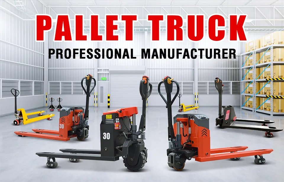 Electric Pallet Truck Banner