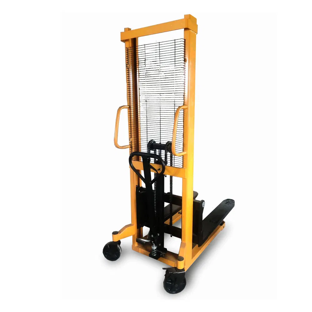 Easy Operated 2t 3m Manual Hand Pallet Stacker Manual Forklift with CE