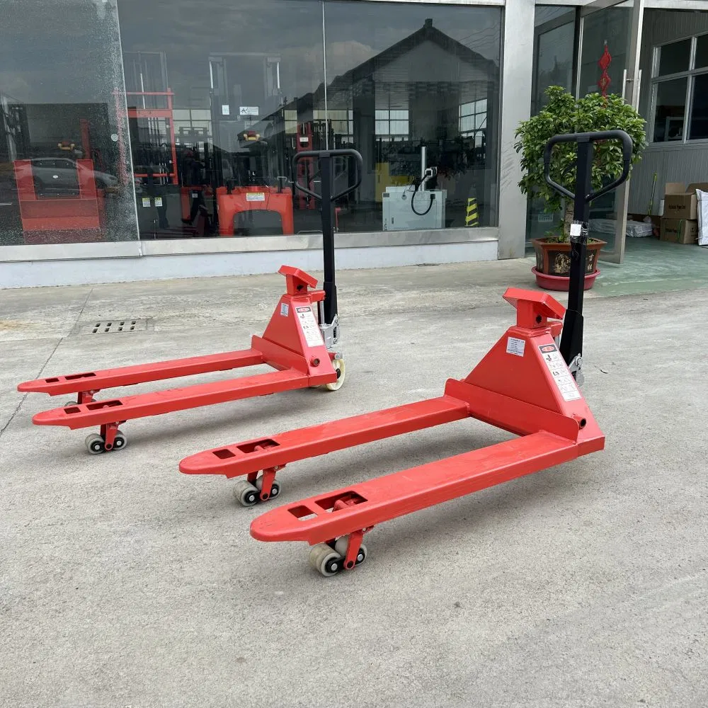 2500kg 2.5ton Electronic Forklift Weighing Scale Pallet Jack Scale Hand Pallet Truck