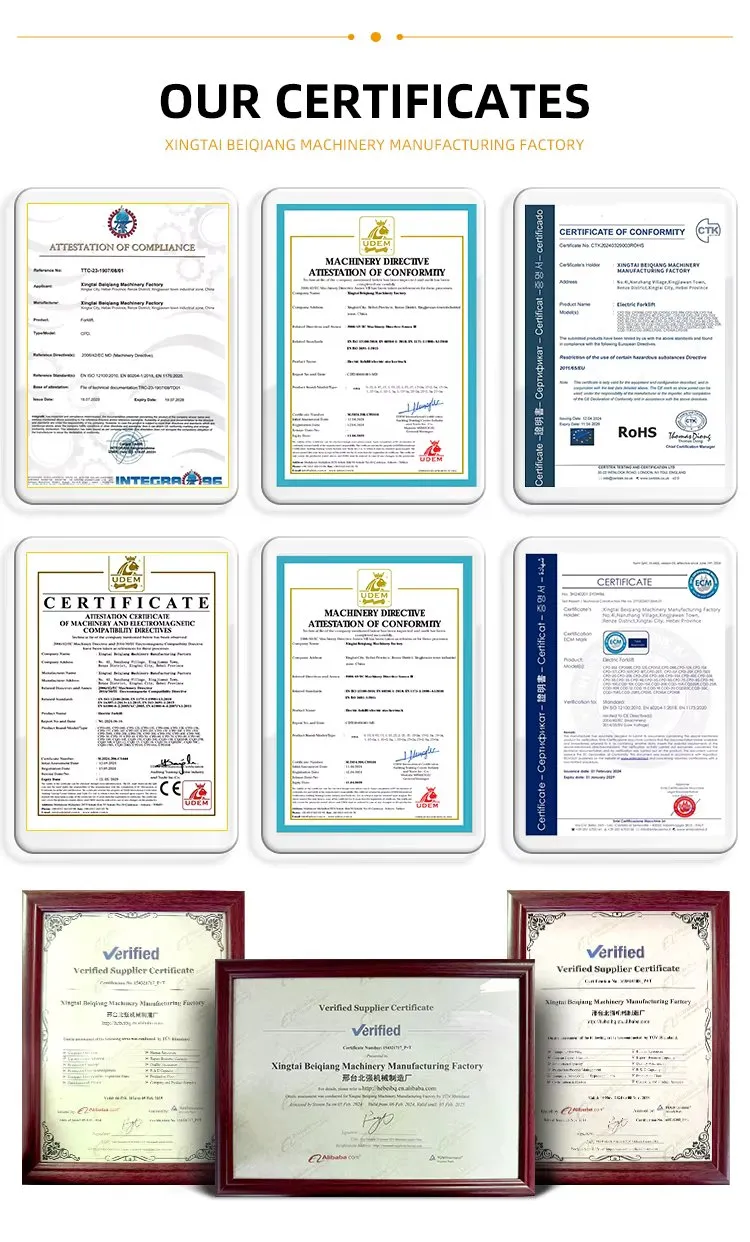 Certifications