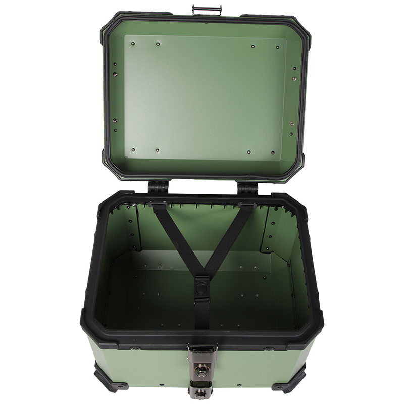 Wholesale 45L Large-Capacity Aluminum Alloy Waterproof Motorcycle Tailgate