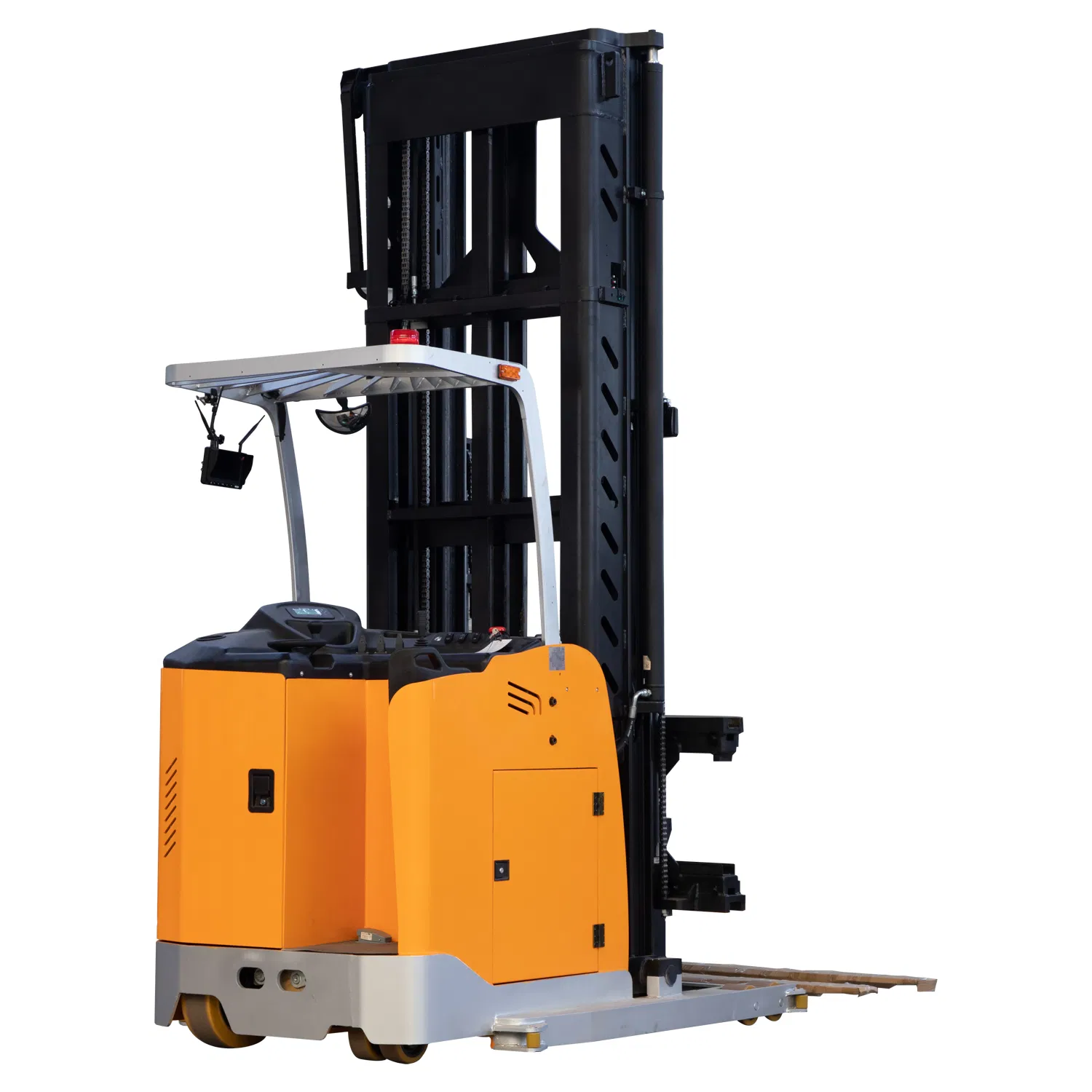 Narrow-Lane 4 Direction 2000kg 1.5t 2ton 2.5ton 8m Multi Directional 4 Ways Forklift Electric Reach Truck with Lithium Lead Acid Battery Reach Forklift Truck