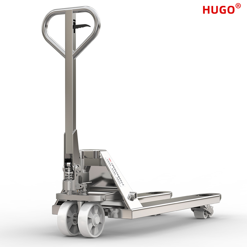Stainless Steel Scale Pallet Jack Truck 2000kg 2500kg