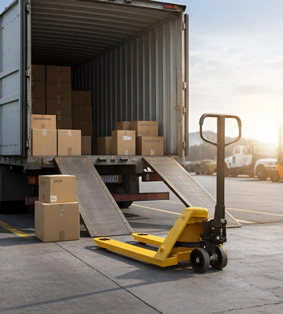 1150/1220mm Fork Length User-Friendly Easy Maneuverability Heavy Duty Walkie Pallet Truck