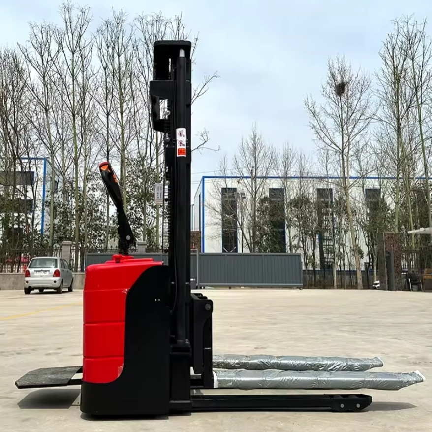 Equipmax 1.0-1.5 Ton Economic Type Electric Pedestrian Stacker with 3000mm Lifting Height