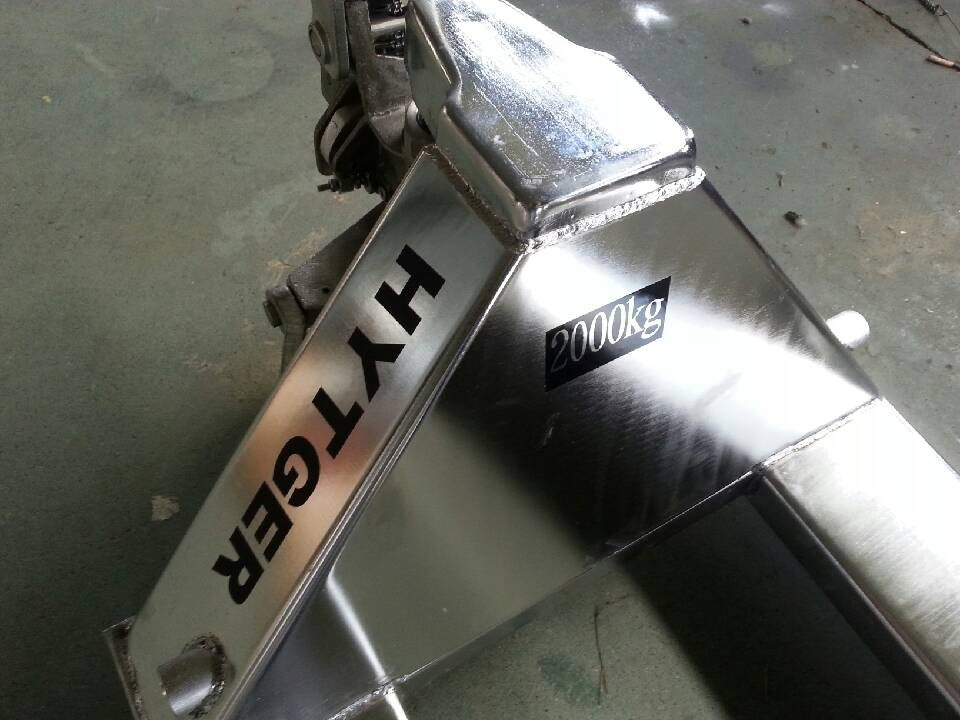 2 Ton Brand New Stainless Steel Hand Pallet Truck