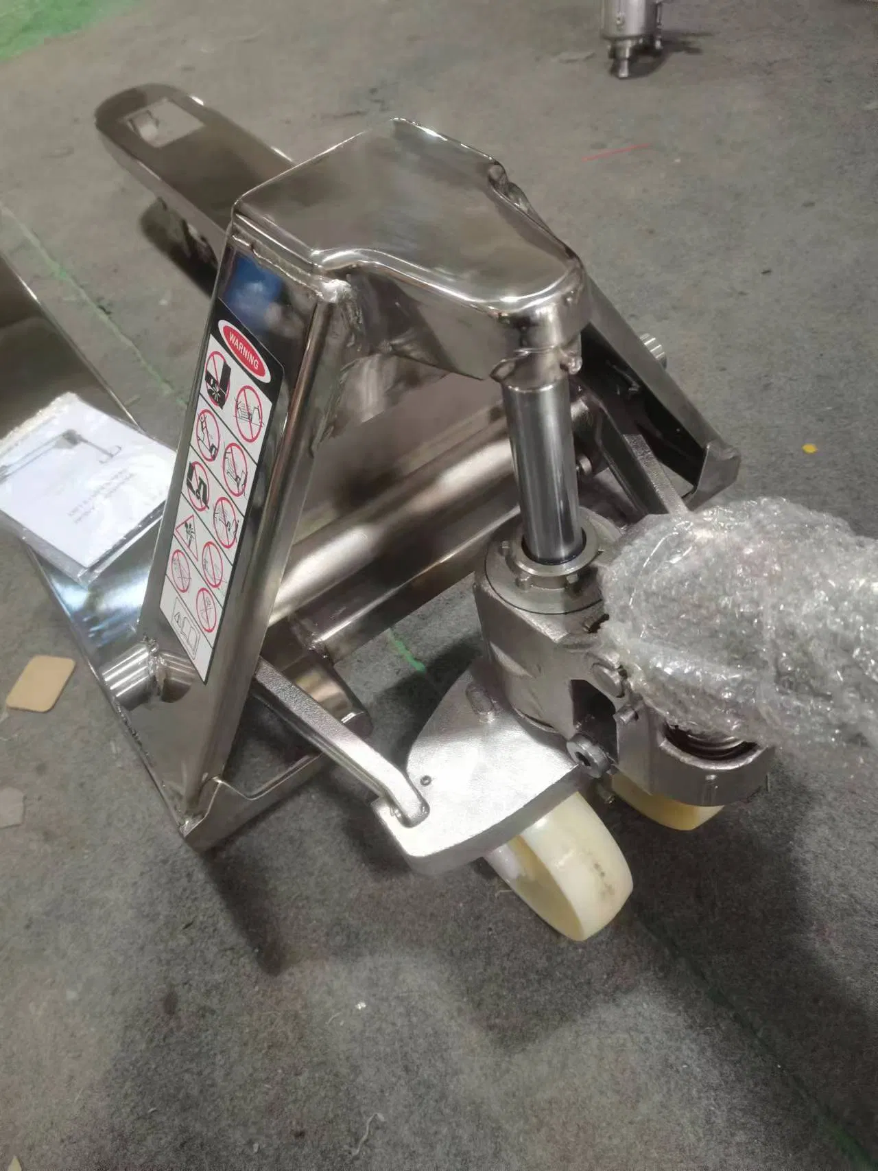 2500kg 304 Stainless Steel Manual Hand Pallet Truck Jack