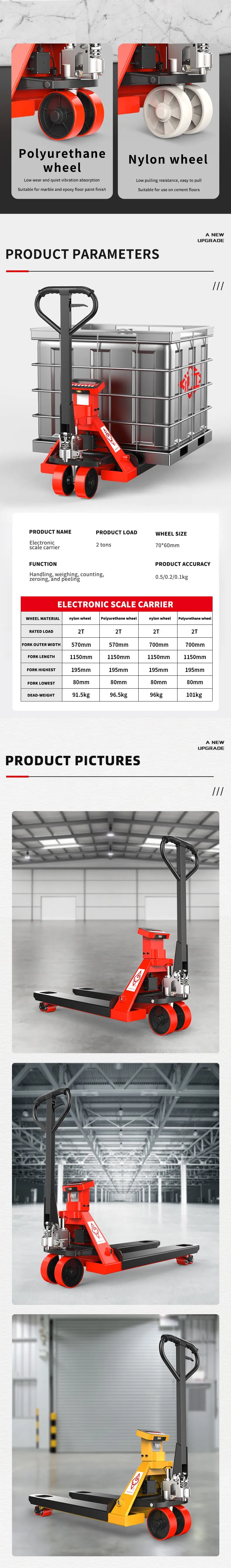 Manual Hand Pallet Truck Detail 6