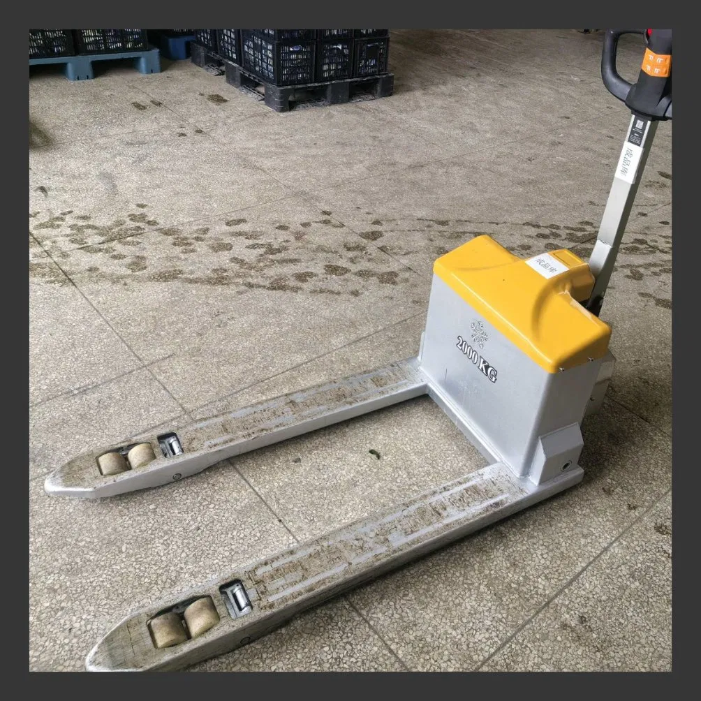 Factory Direct Walking Electric Hydraulic Pallet Truck Factory Transpalette Electrique 2 Ton Heavy Duty High Lift Pallet Jack