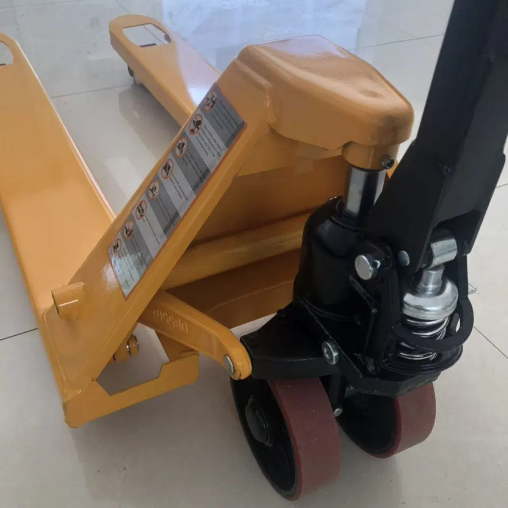 Manual Hydraulic Hand Food Grade Stainless Steel Pallet Jack Truck for Cleanroom