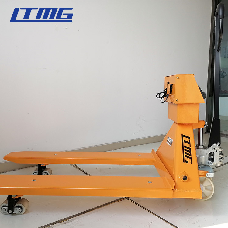 2000kg 2ton Manual Hand Pallet Truck/Jacks with Weighing Scale
