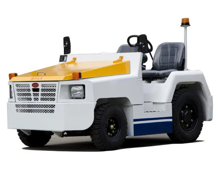 Electric Airport Baggage Towing Tow Tractor 4