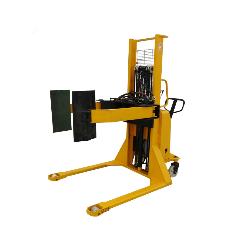 Mini Portable Hydraulic 500kg Semi Electric Stacker for Paper Roll