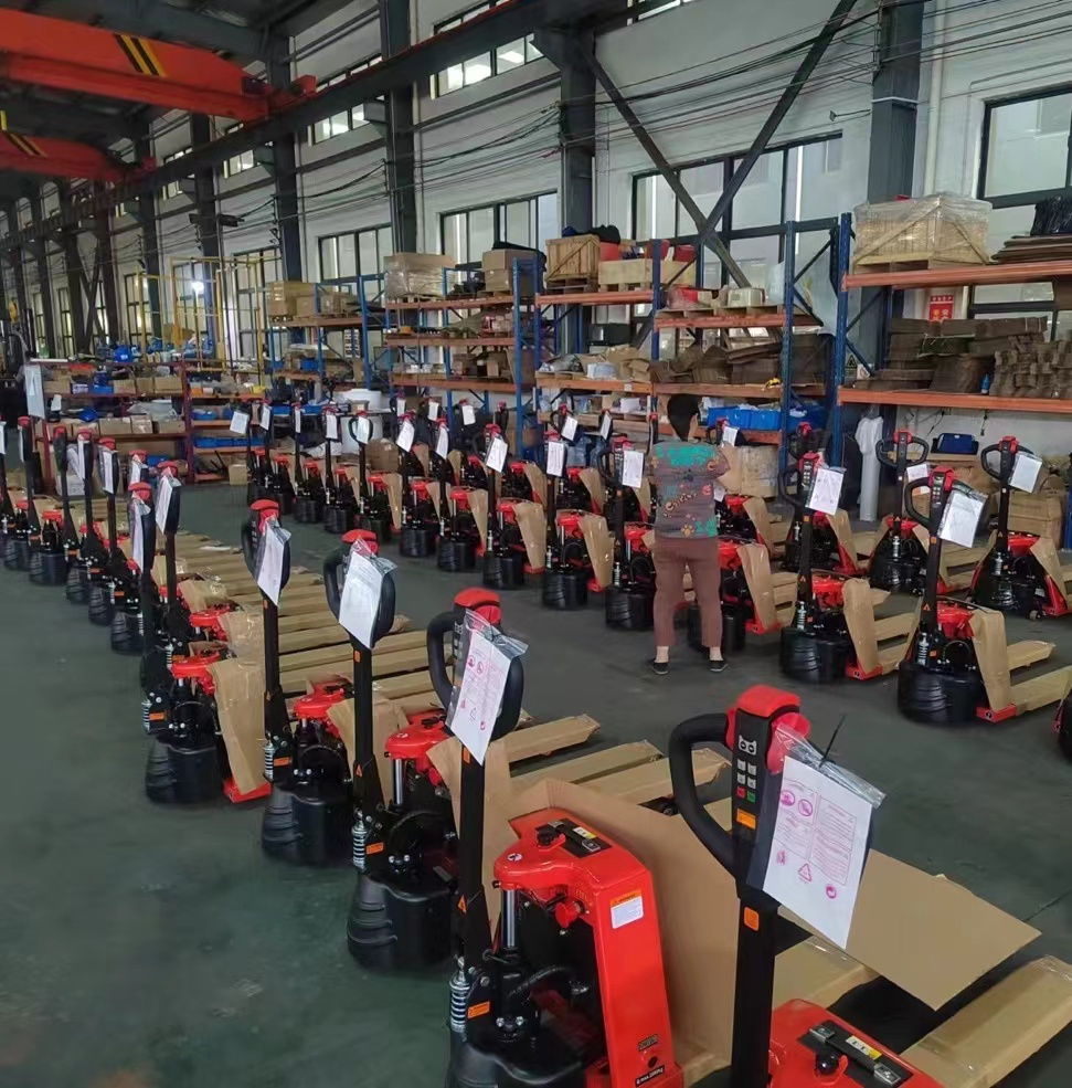 Andy or OEM Electric Power or Hand Stacker Hydraulic Forklift Lift Scale Steel Pallet Jack Truck