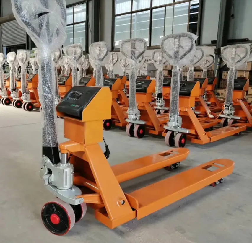 Hand Pallet Jack Truck Detail 1