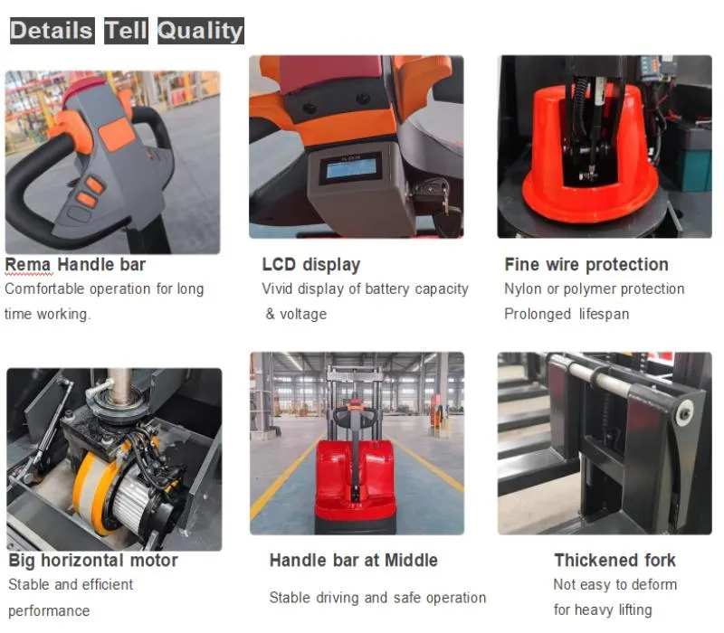 Walkie Stacker Features