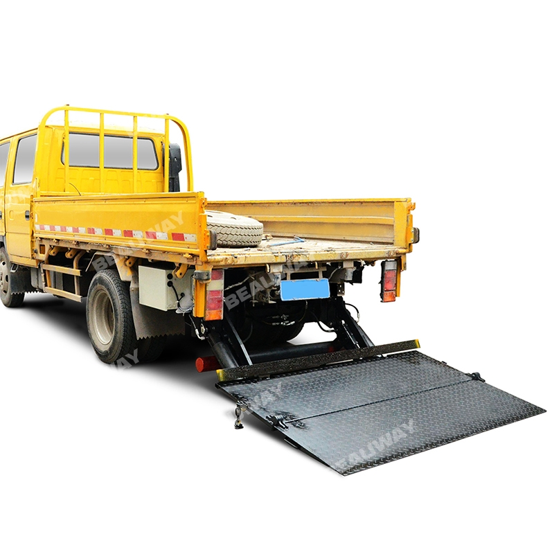 Professional Foldable Truck Tail Lift Hydraulic Steel Aluminumtruck Tail Gate Lift