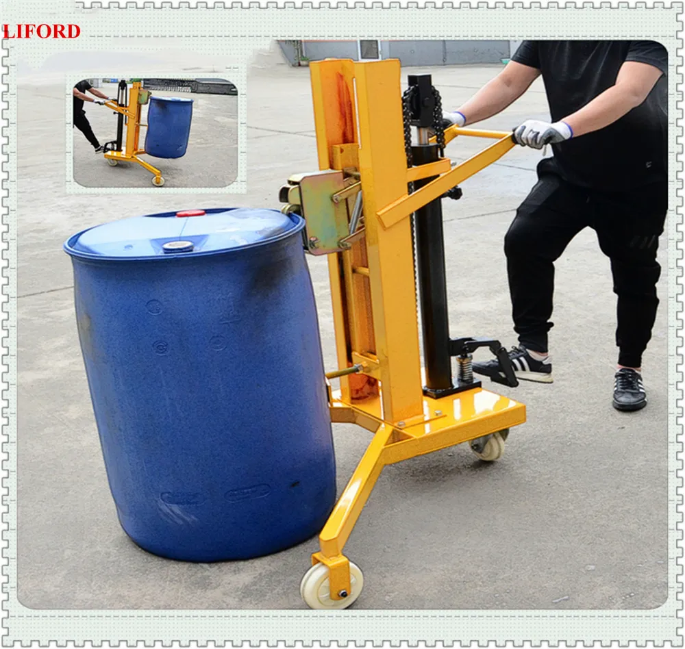 Drum Stacker with Weighing Scale