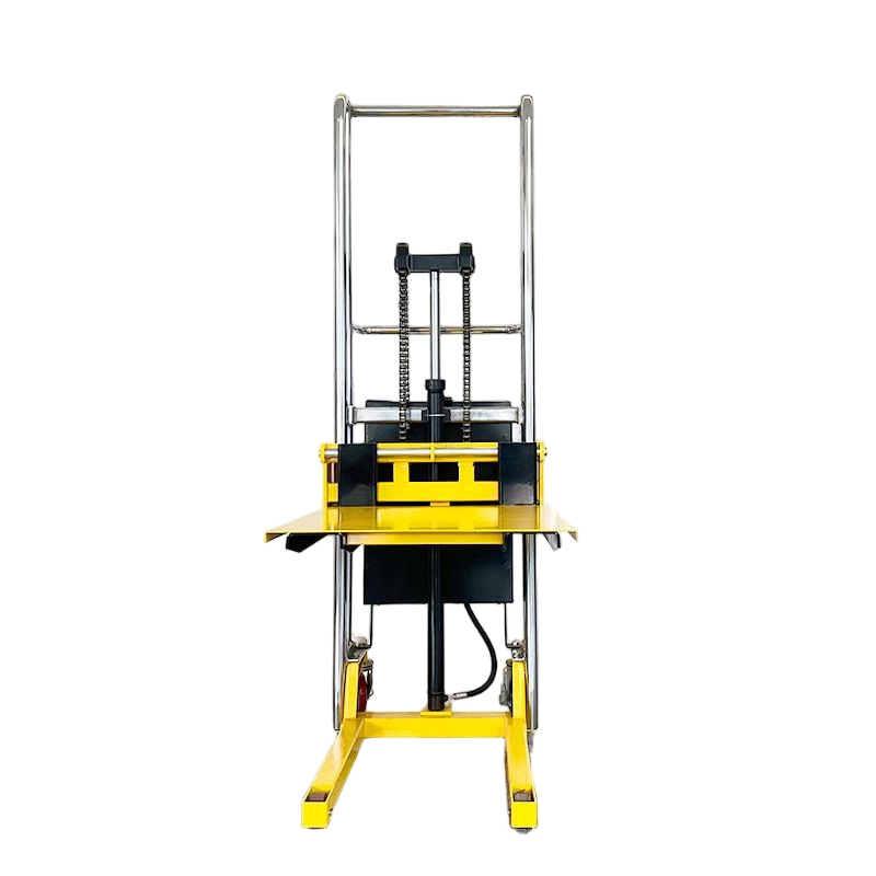 Semi Electric Pallet Stacker Light Reach Stacker for Efficient Warehouse Operations