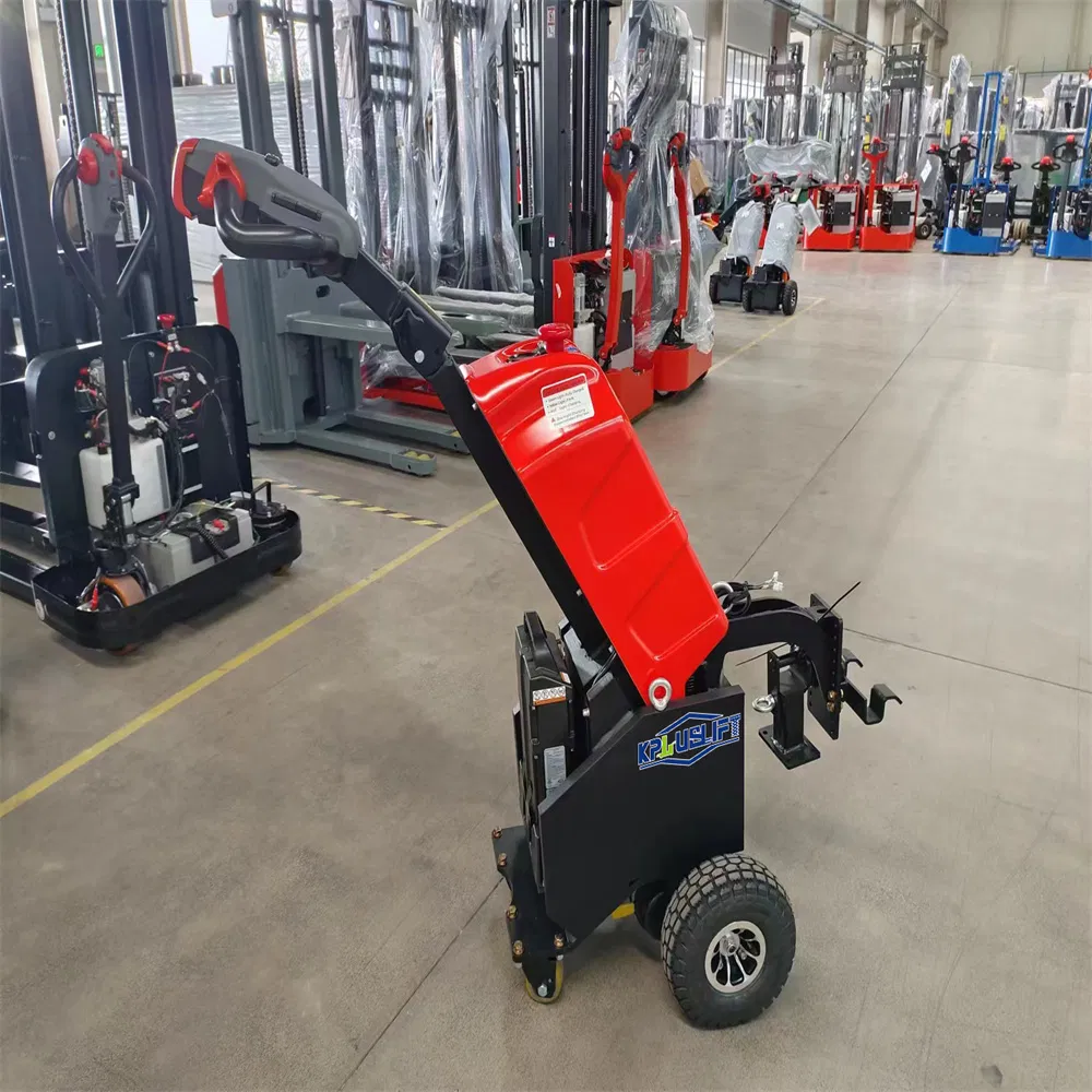 Mini Electric Tractor Side View