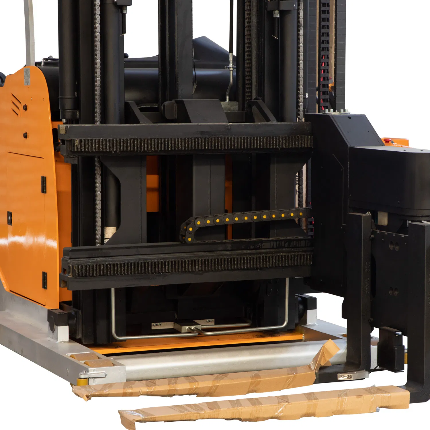 Narrow-Lane 4 Direction 2000kg 1.5t 2ton 2.5ton 8m Multi Directional 4 Ways Forklift Electric Reach Truck with Lithium Lead Acid Battery Reach Forklift Truck