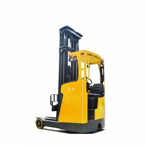1ton 1000kg Electric Battery Reach Truck Forklift Tripple Mast Lithium Option