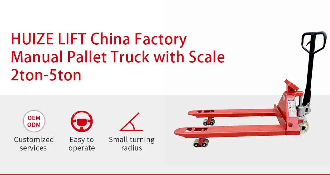 Electronic Forklift Weighing Scale Pallet Jack