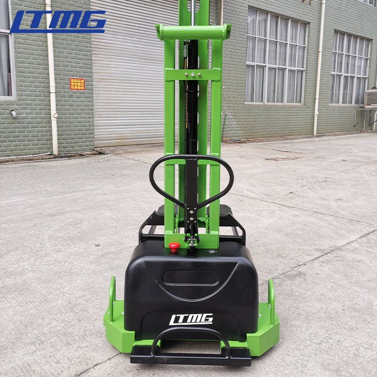 Ltmg Walk Stacker Small Semi Electric Stacker 500kg 0.5ton Self Loading Stacker for Hot Sale