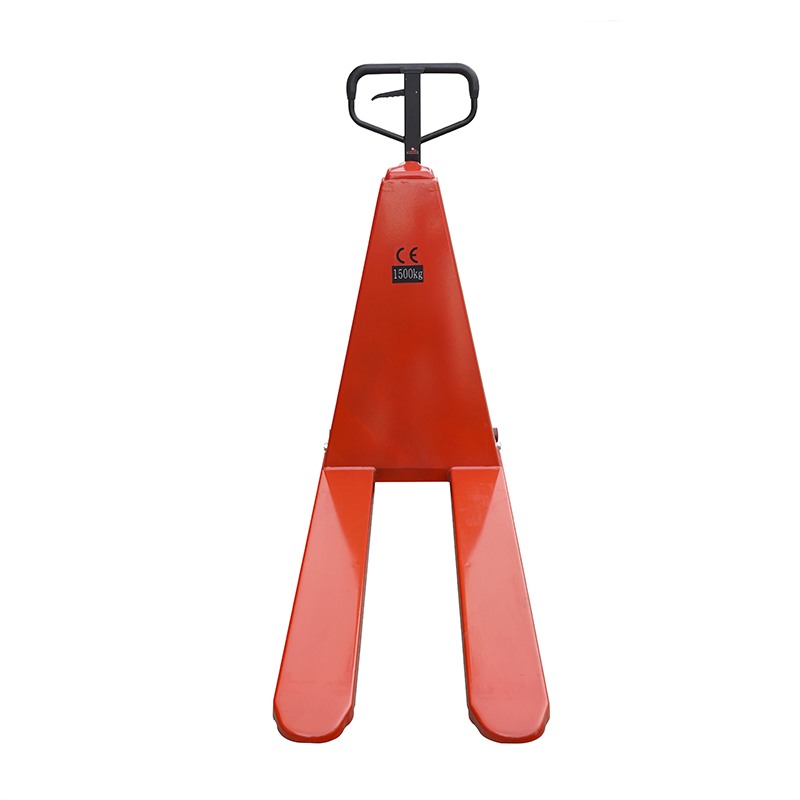 New Model Material Handling Equipment 1500kg Capacity 800mm Height Scissor High Lift Pallet Truck