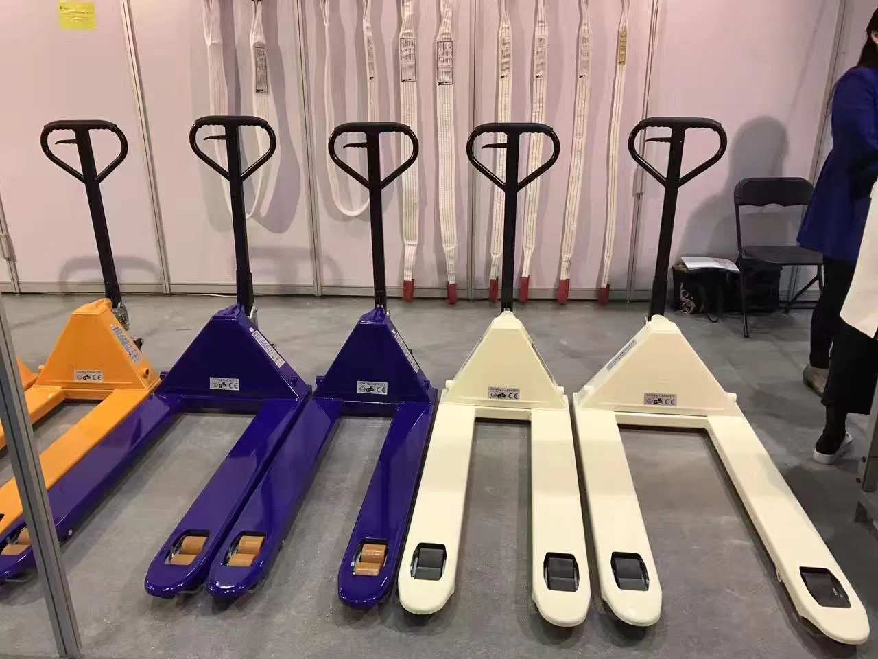 1t 2t 3t 5t 10t Nylon PU Wheel Manual Hydraulic Transpallet Pump Hand Pallet Truck