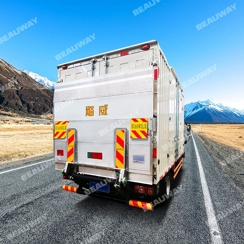 High Quality Machinery Aluminum 2.1*1.8m Truck Trailer Hydraulic Tailgate Lifts Tail Lift for Truck