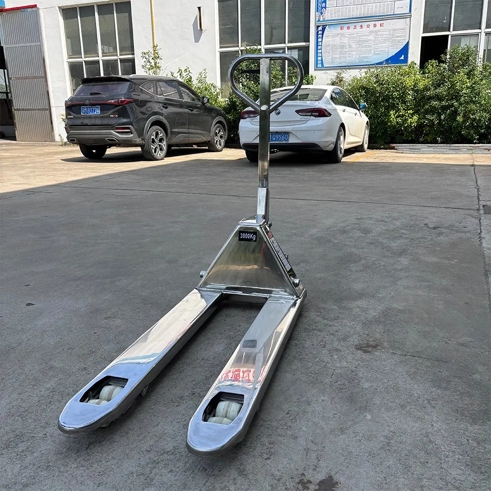 2ton 3ton 5ton CE Certificate Hydraulic Hand Stainless Steel Pallet Truck