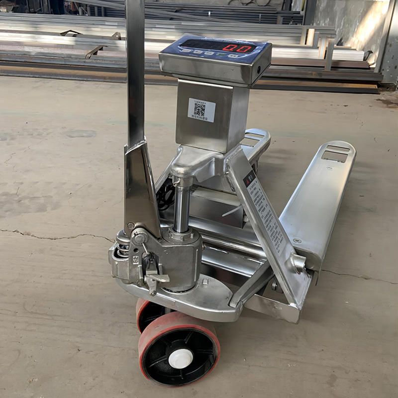 Stainless Steel Hand Pallet Truck with Scale-2000kg Price