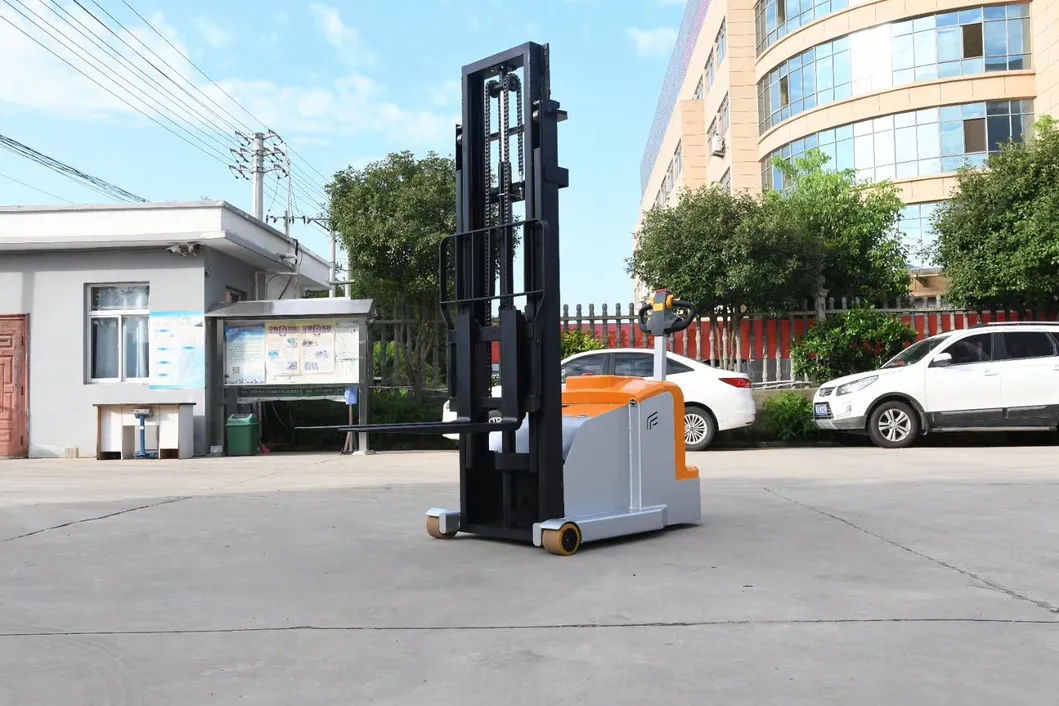 Electric Pedestrian Counter Balance Stacker