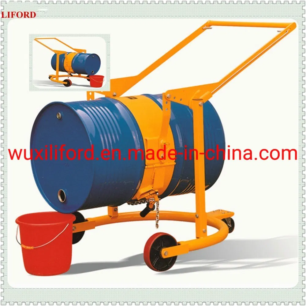 China Manufacturer 300kg Mechanical Hand Drum Handlers Drum Lifter HD80A