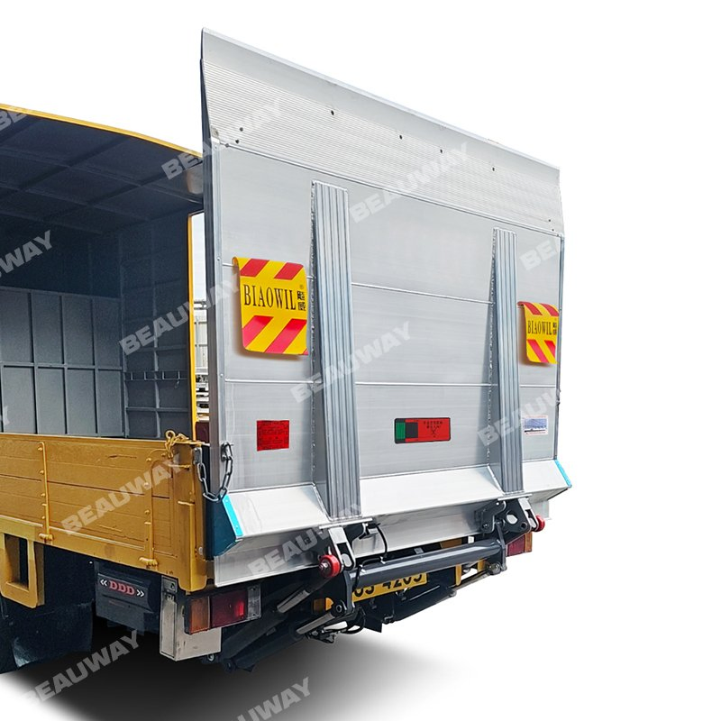 High Quality Machinery Aluminum 2.1*1.8m Truck Trailer Hydraulic Tailgate Lifts Tail Lift for Truck