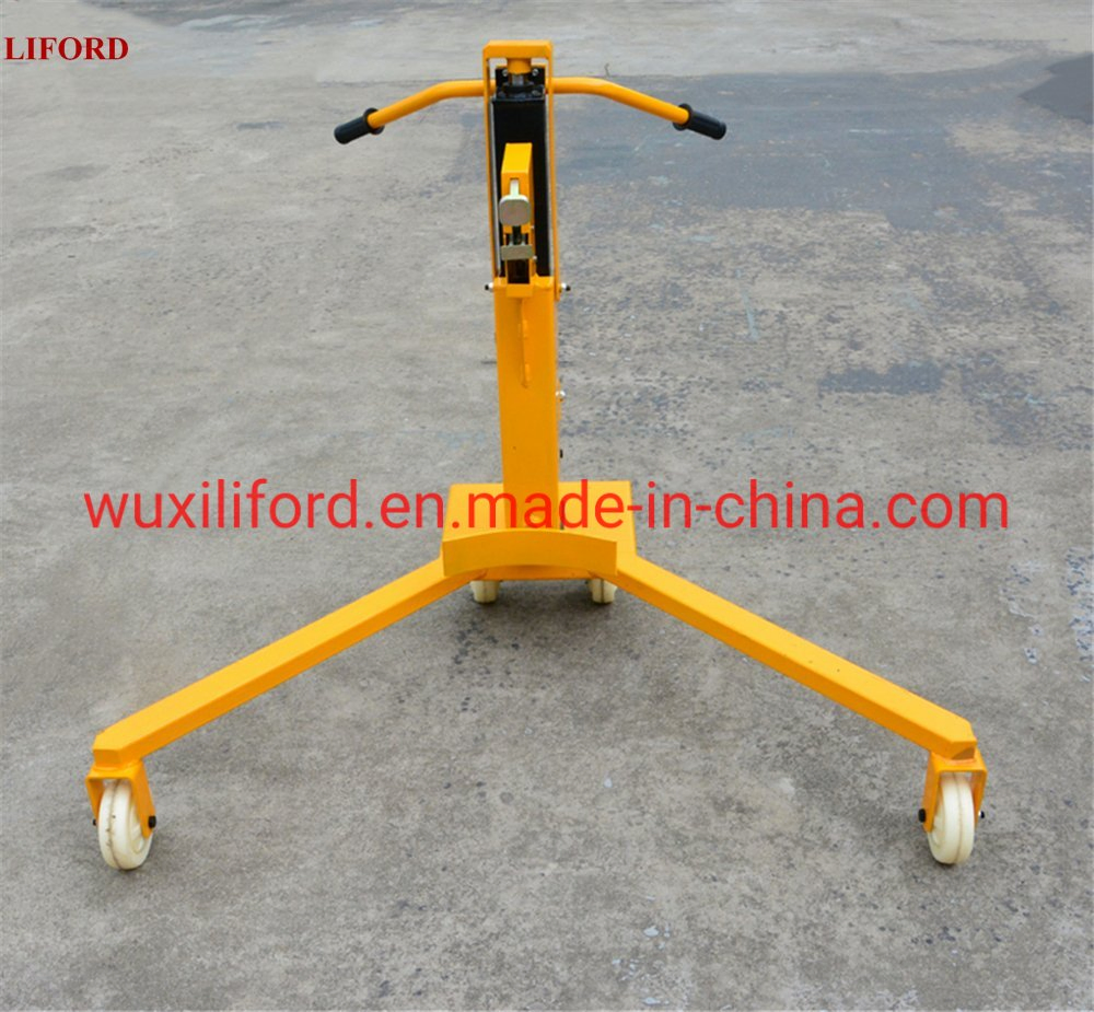 Hot Sale 350kg Hand Push Drum Lifter Dt350c Ergonomic Hydraulic Oil Drum Handler