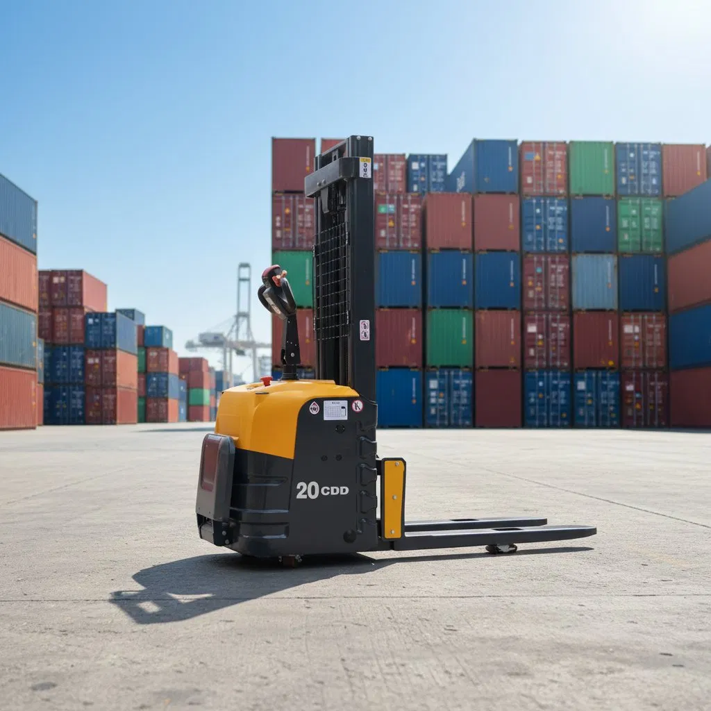 Energy-Saving Industrial Grade 2t Hydraulic Drive Electric Stackers for Factory