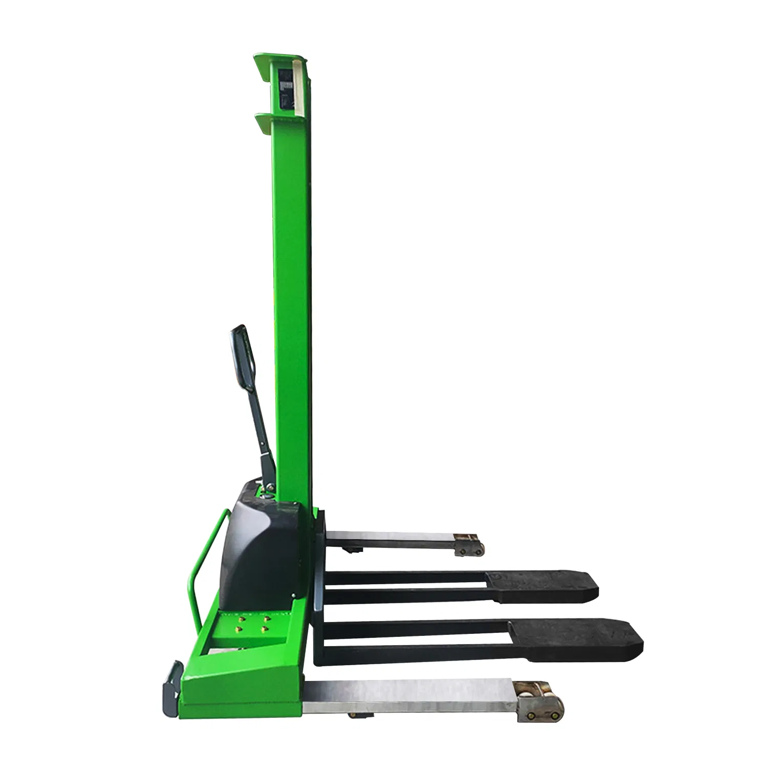 New Technology 500kg Self Loading Semi Electric Forklift Stacker for Sale