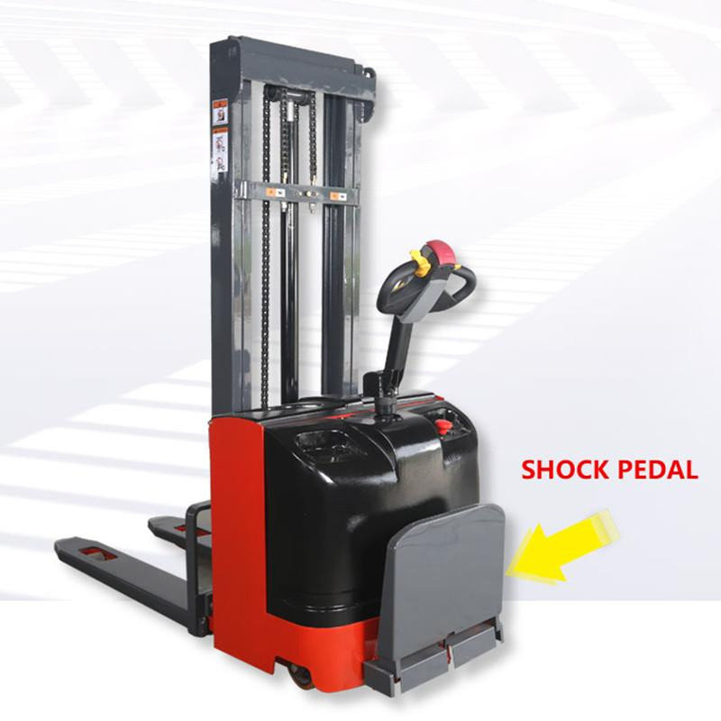 Hydraulic Full Electric Powered Walkie Pedestrian Pallet Stacker Electric Stacking