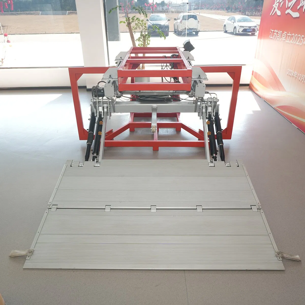 Lightweight Construction Tuckaway Electric Folding Premium Steel Truck Unloading Tail Gate Lift